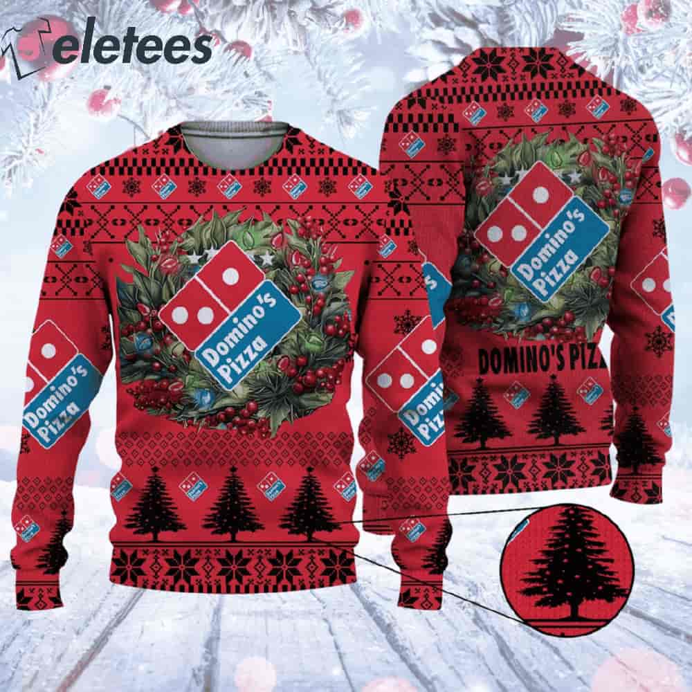 Domino's Pizza Christmas Sweater