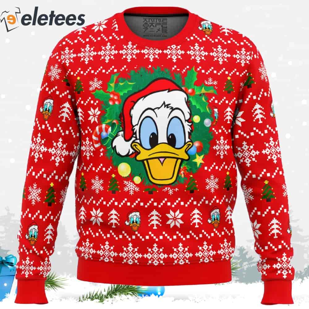 Donald Duck Ugly Christmas Sweater
