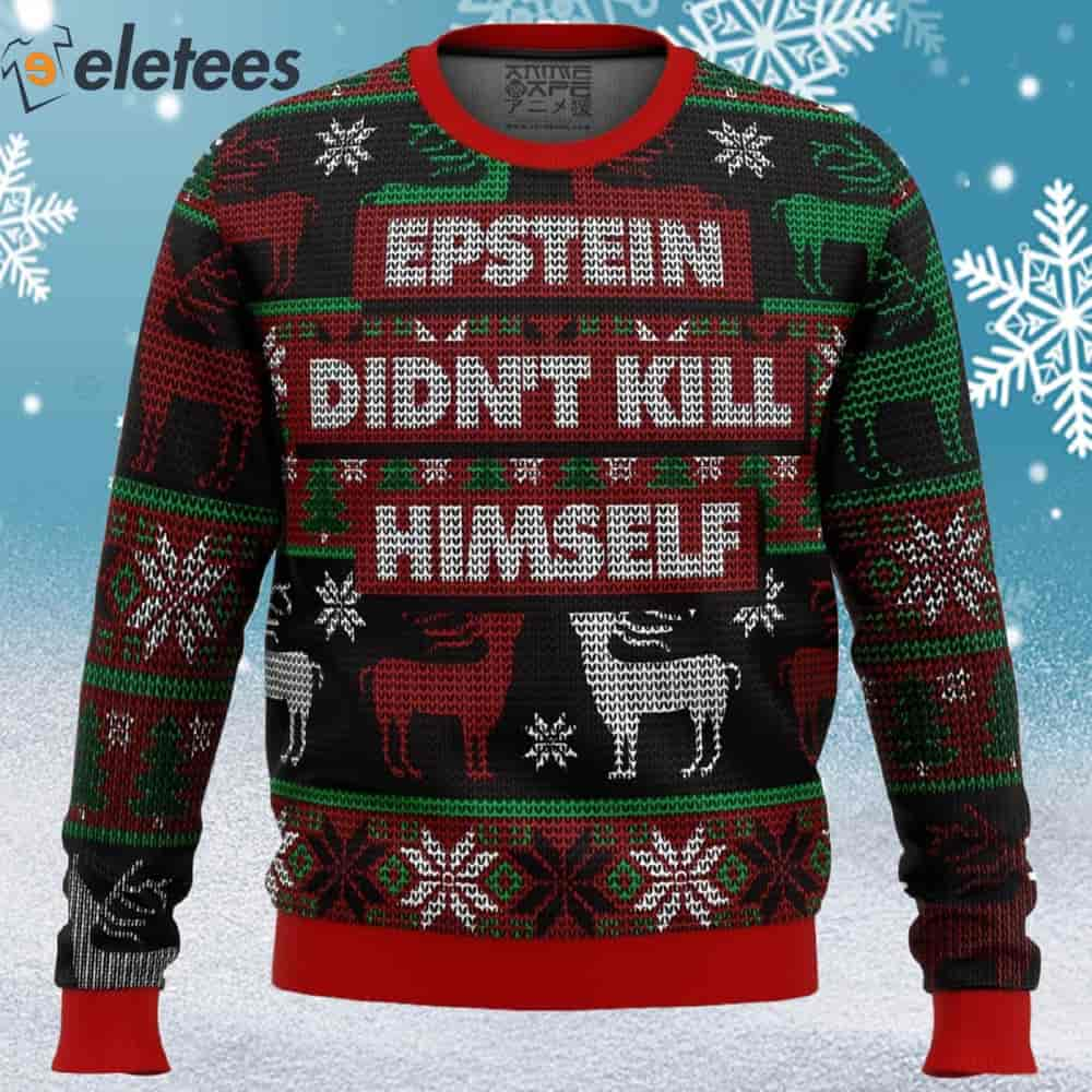 Epstein Ugly Christmas Sweater