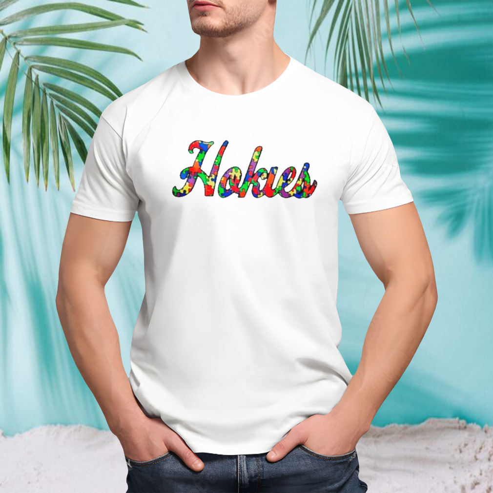 Hokies autism puzzle shirt