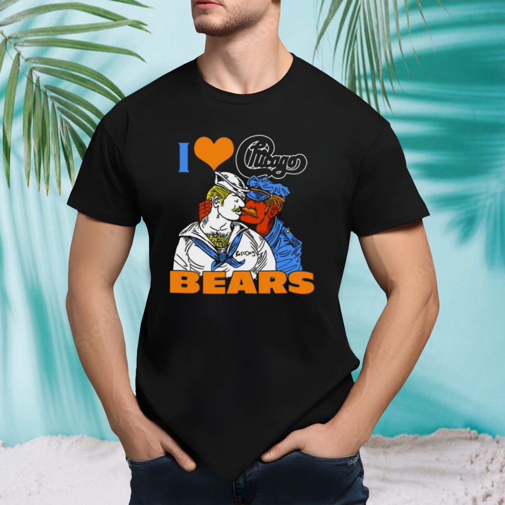 I Love Chicago Bears T-shirt