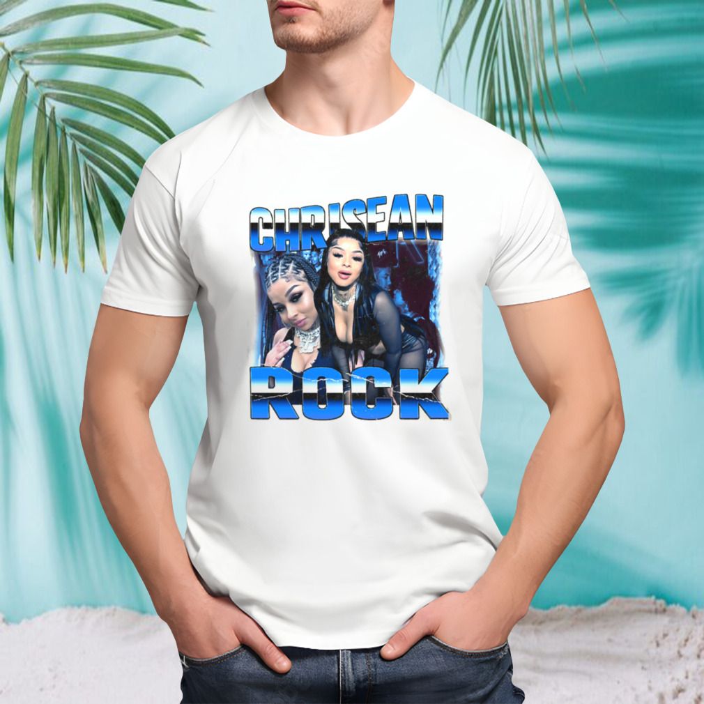 Chrisean Rock Blueface Print shirt