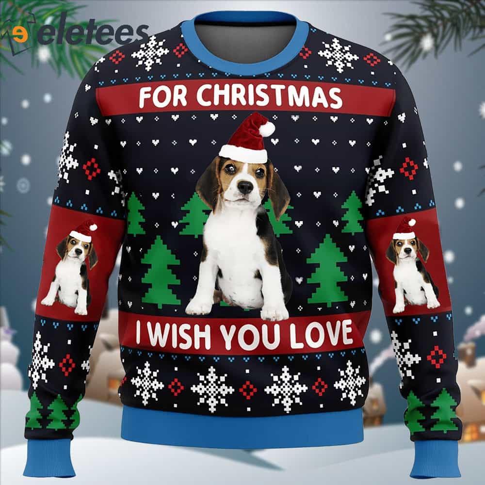 For Christmas I Wish You Ugly Christmas Sweater