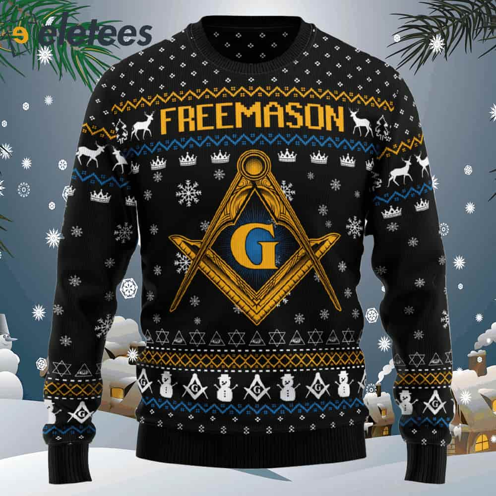 Freemason Ugly Christmas Sweater