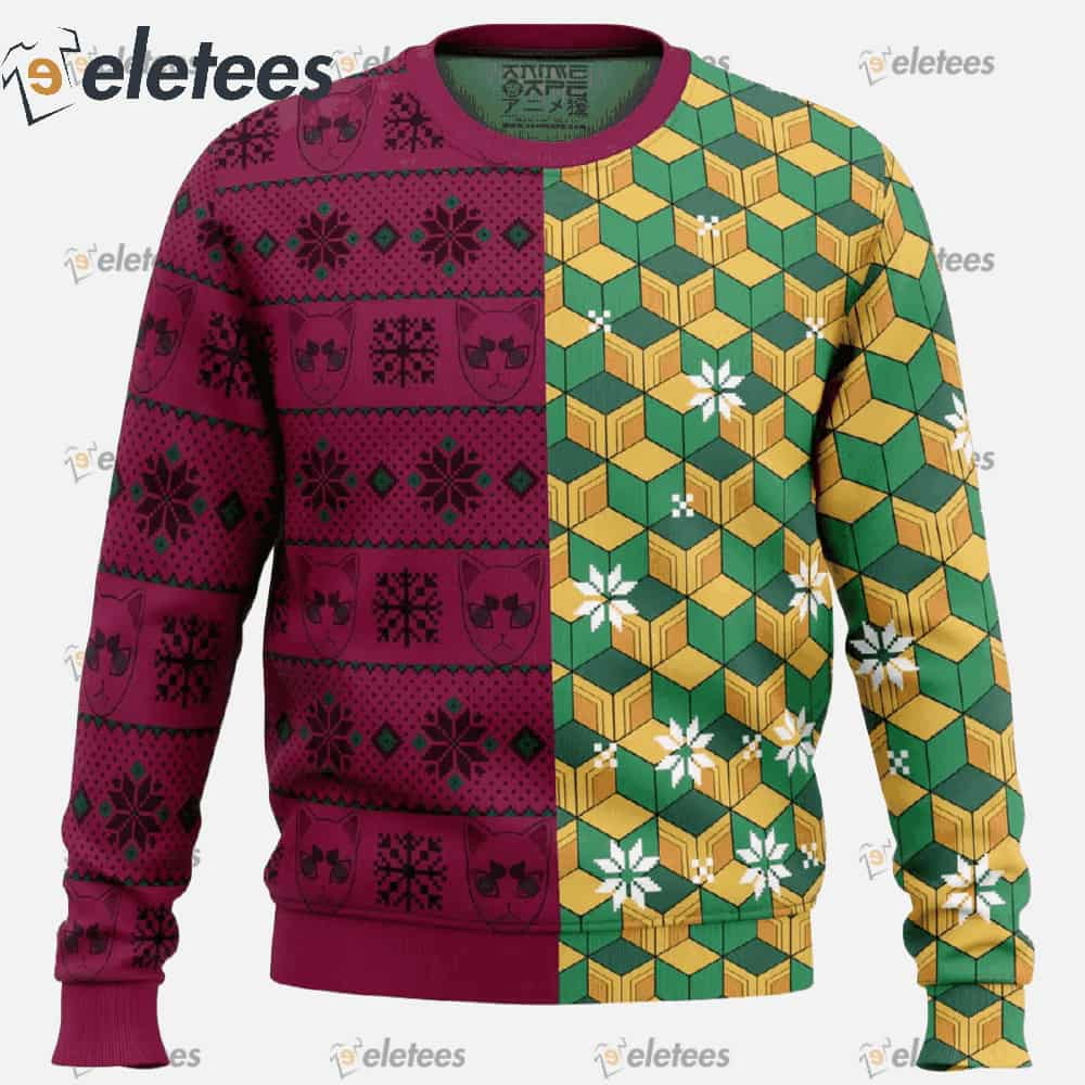 Giyu Tomioka Demon Slayer Ugly Christmas Sweater