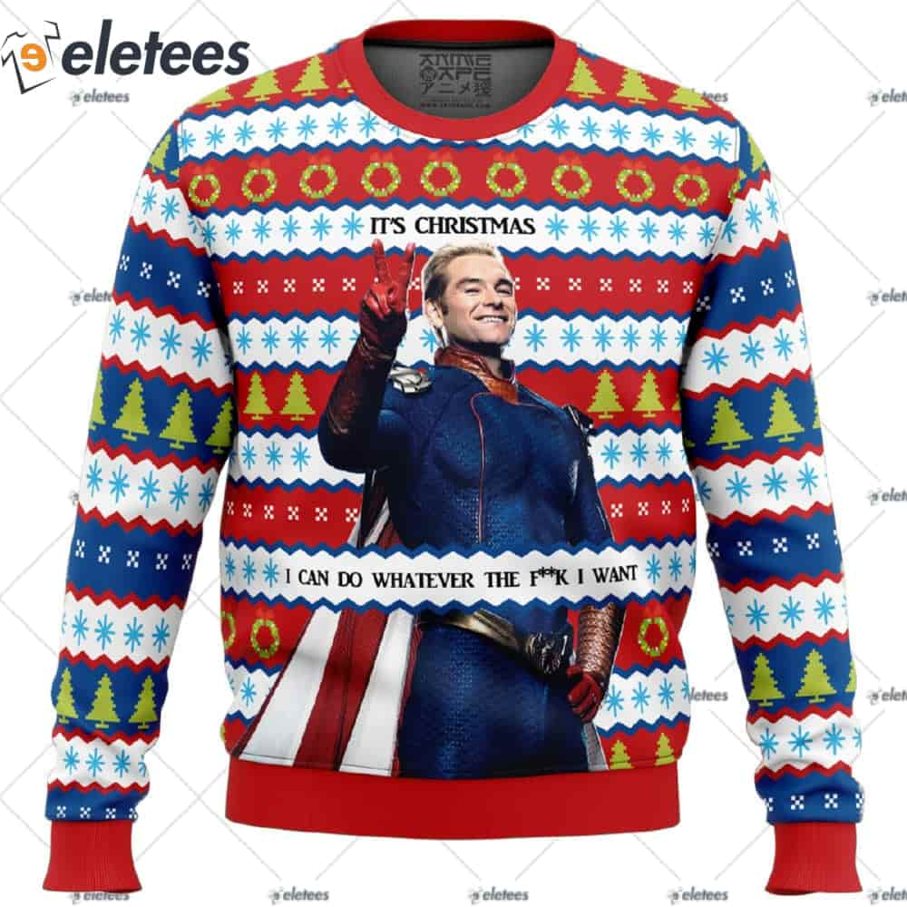 Homelander The Boys Ugly Christmas Sweater