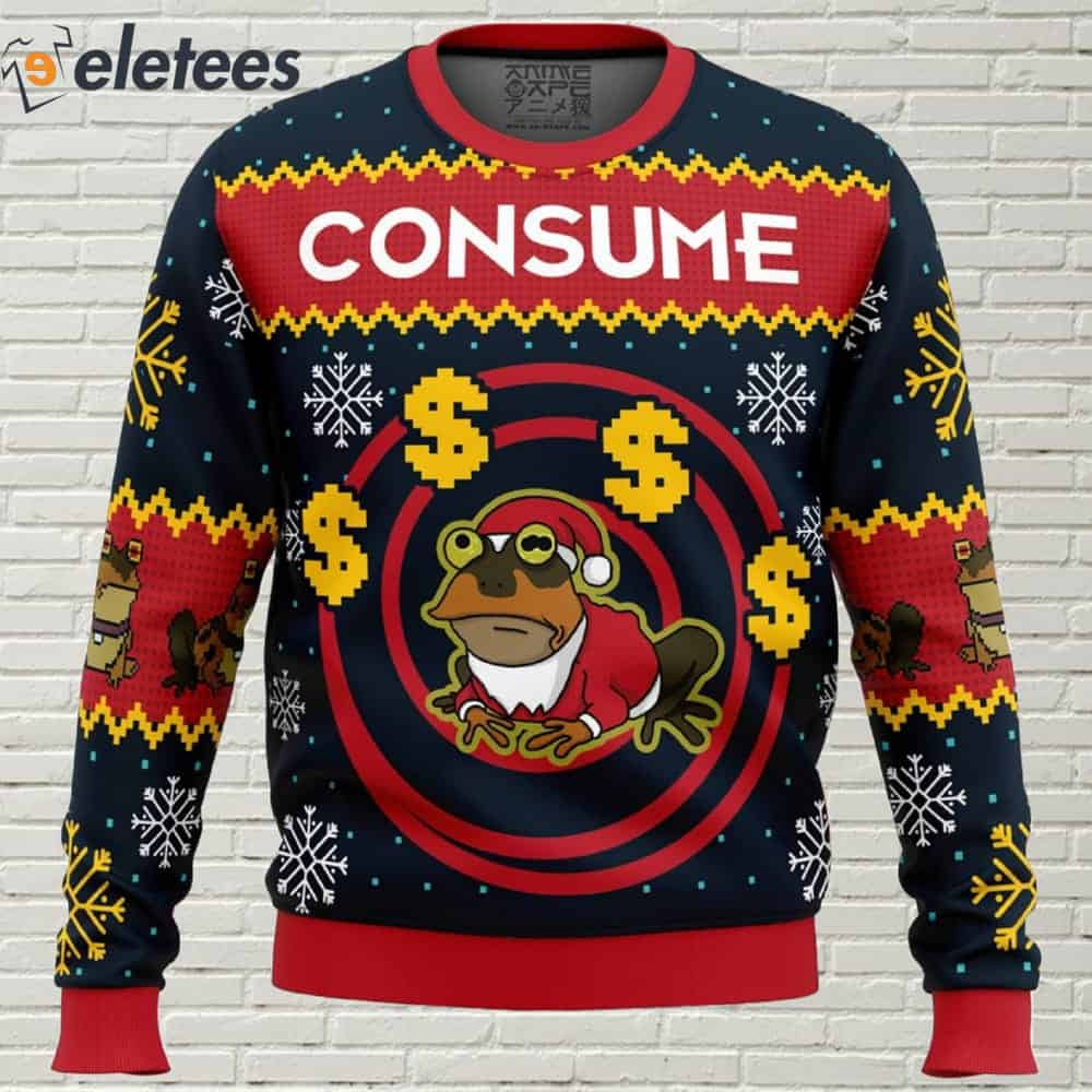 Hypnotoad Futurama Ugly Christmas Sweater