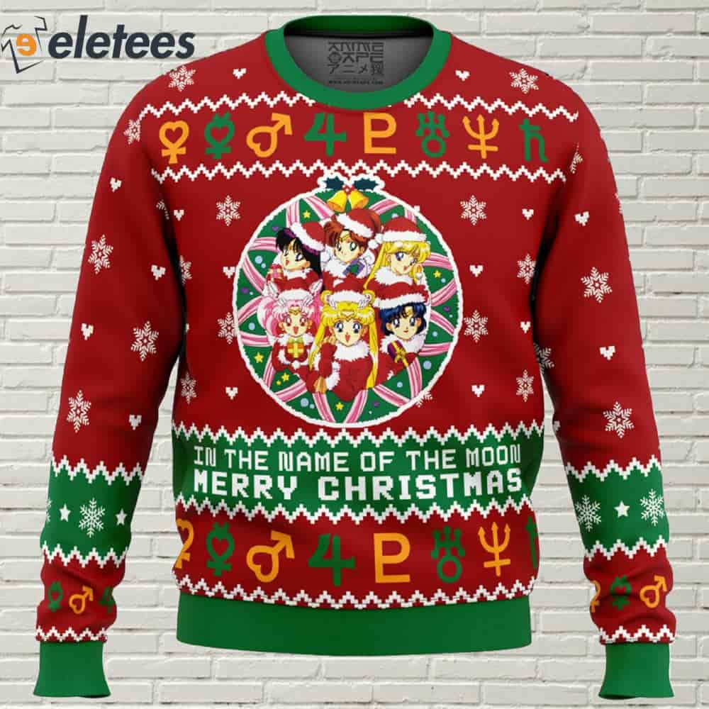 In The Name Of The Moon Ugly Christmas Sweater