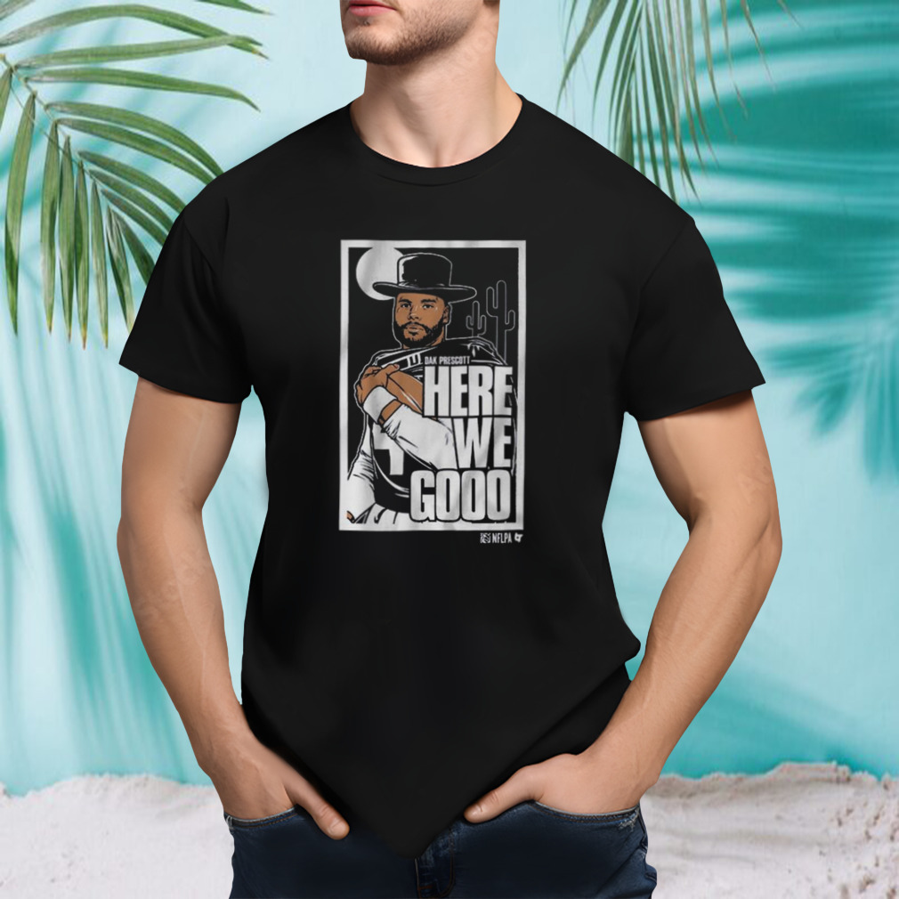 Dak Prescott Here We Go Poster T-shirt