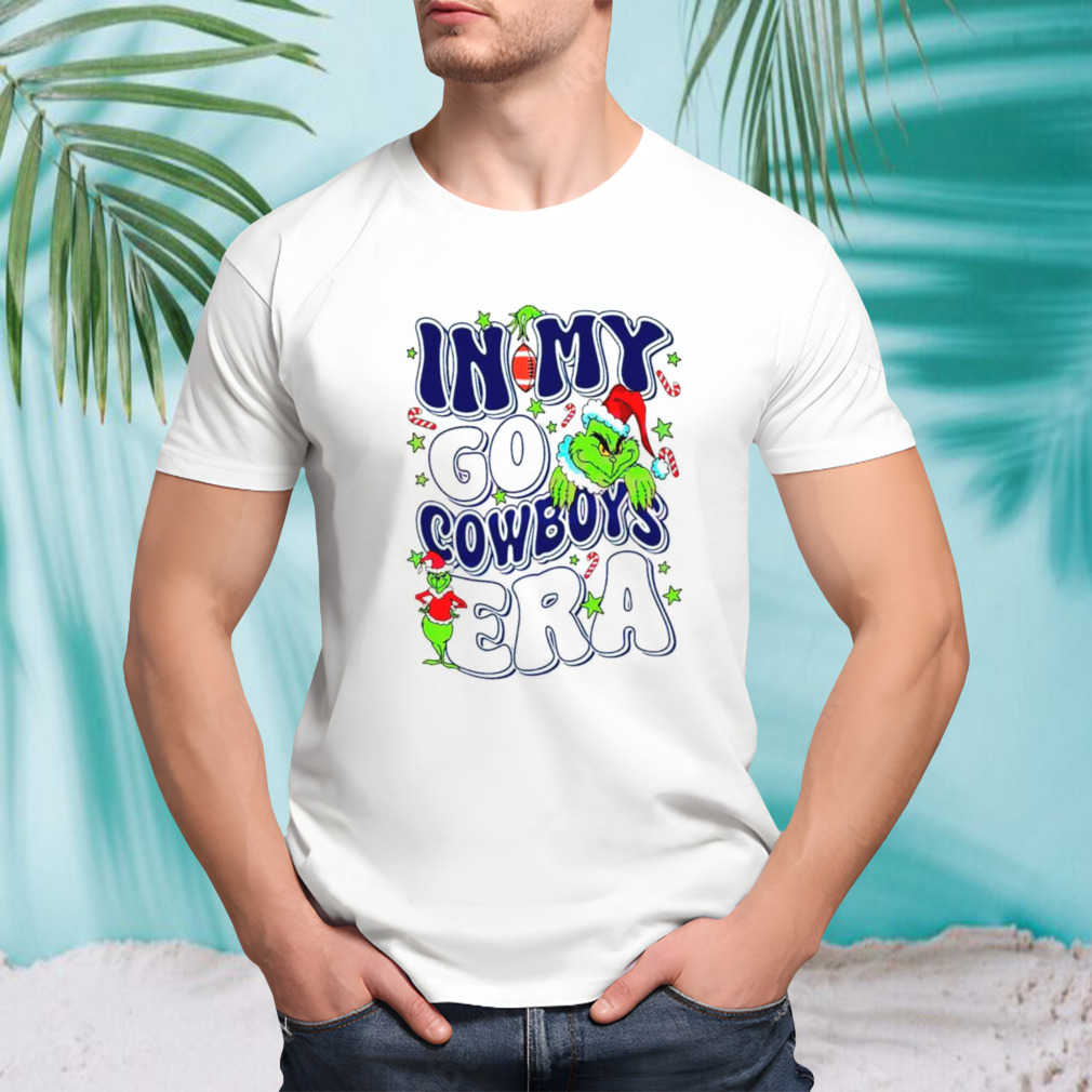 Grinch in my go Dallas Cowboys era shirt