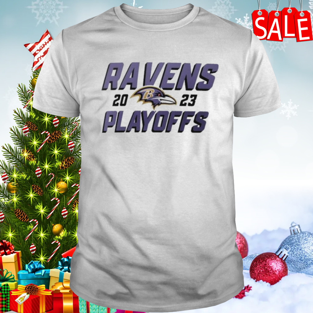 Baltimore Ravens 2023 NFL Playoffs Iconic T-Shirt