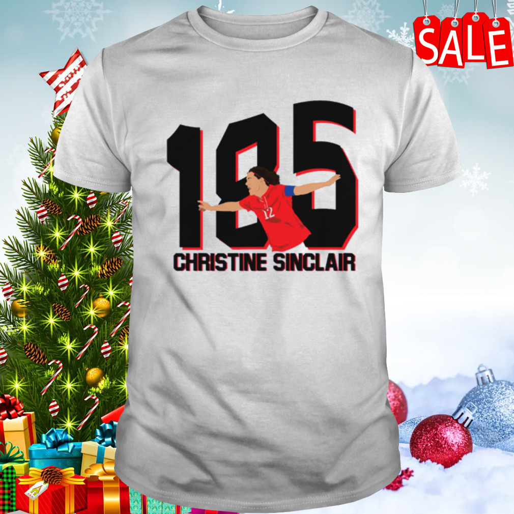 Christine Sinclair 185 Goals shirt
