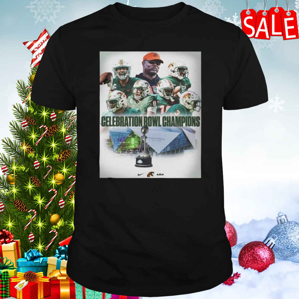 Congratulations Celebration Bowl Champions Is Florida AM Football Rattlers Go Our Time Bowl Season 2023-2024 T-shirt