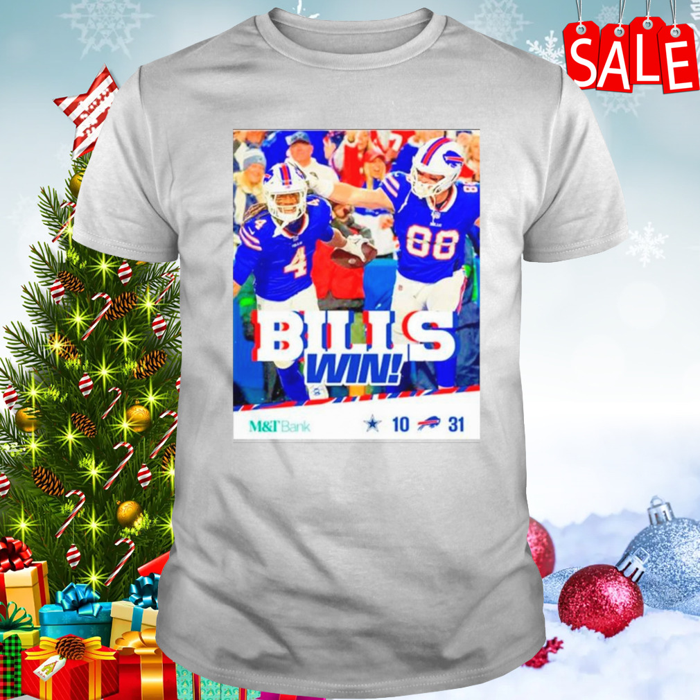 Dallas Cowboys Vs Buffalo Bills Win poster shirt