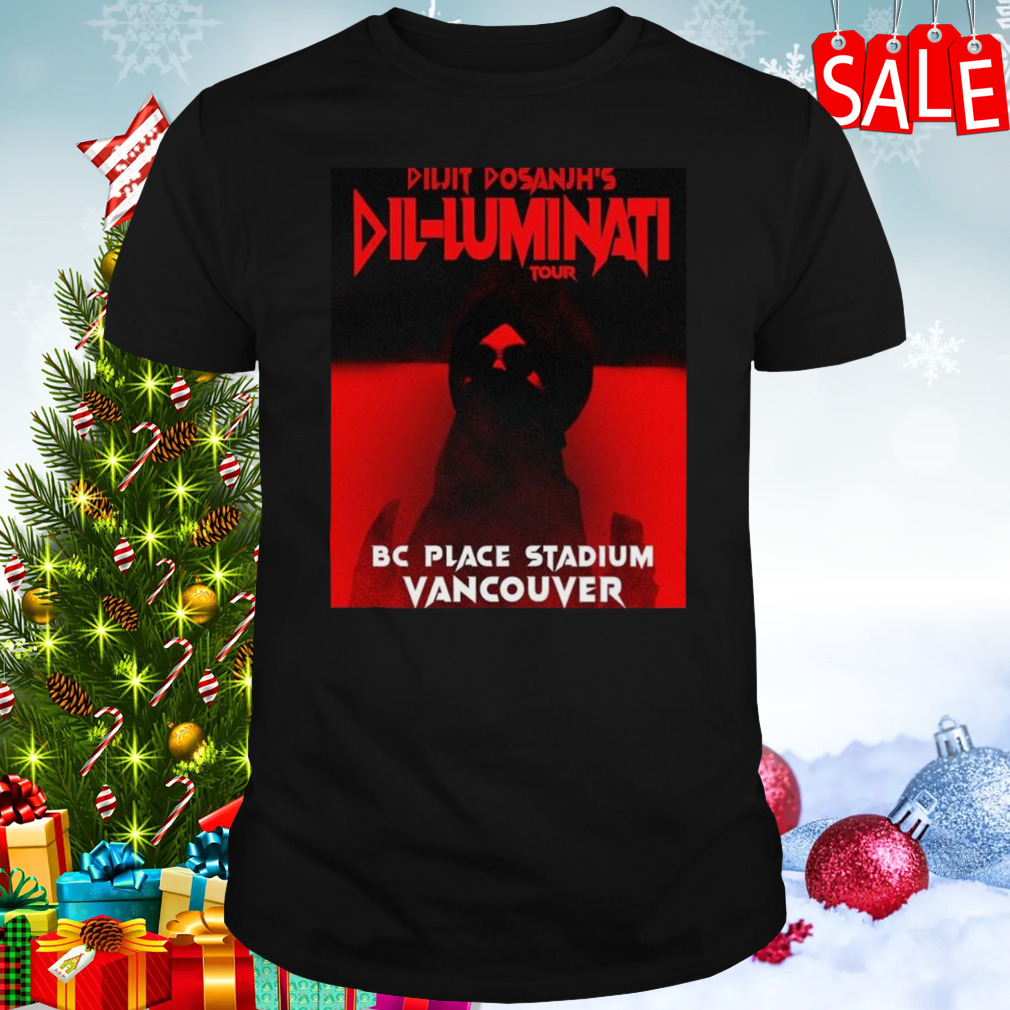 Diljit Dosanjh Dil-illuminati Tour 2024 Bc Place Stadium Vancouver T-shirt