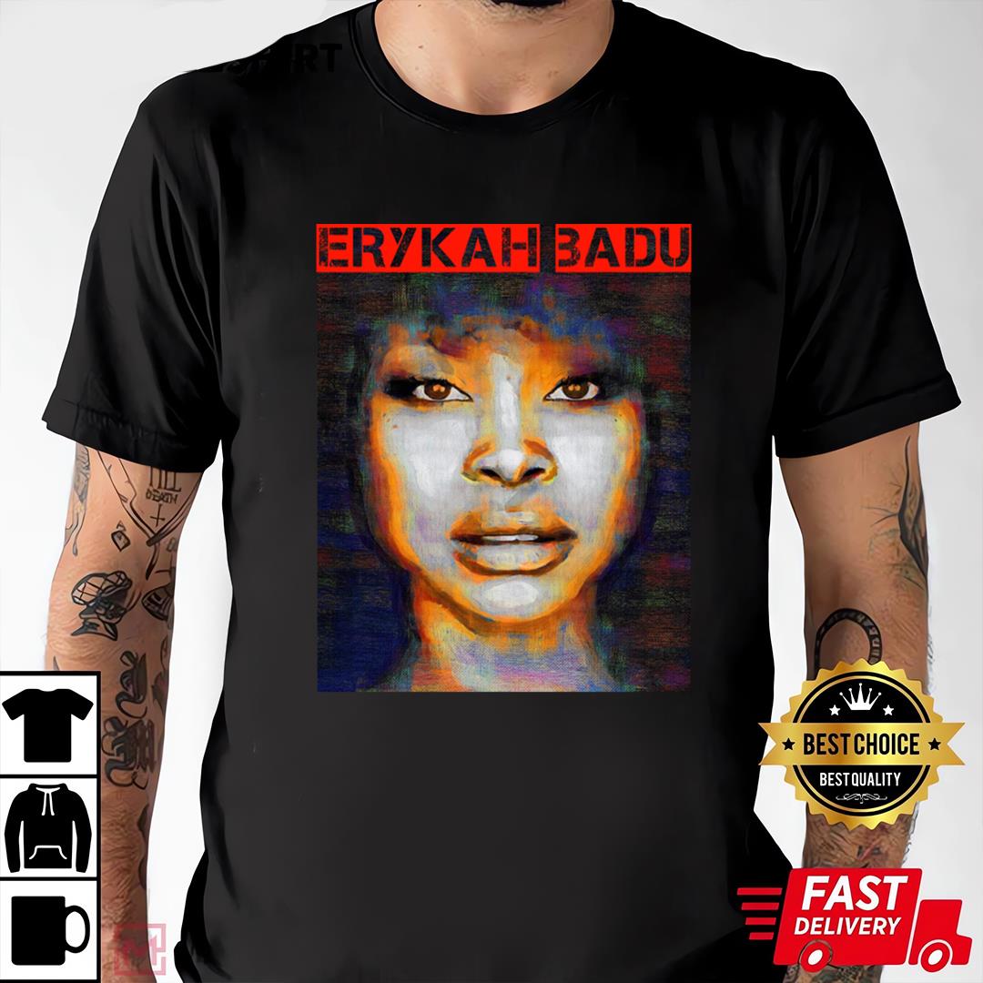 Erykah Badu Fan Art T-shirt