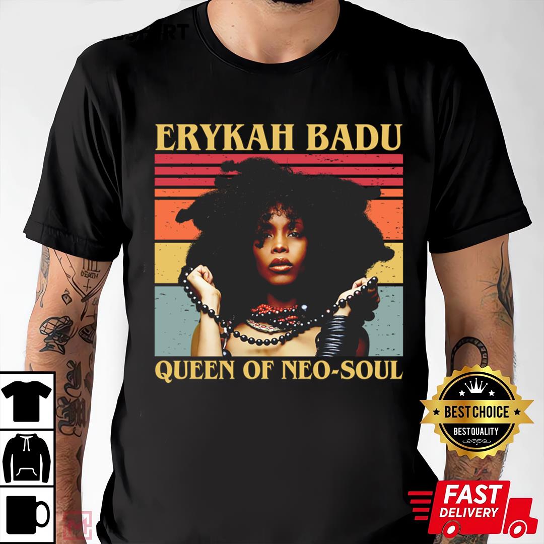 Erykah Badu Queen Of Neo Soul T-shirt