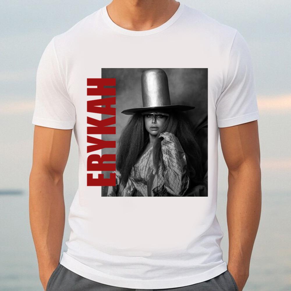 Erykah Badu Retro Aesthetic Fan Art 80s T-Shirt