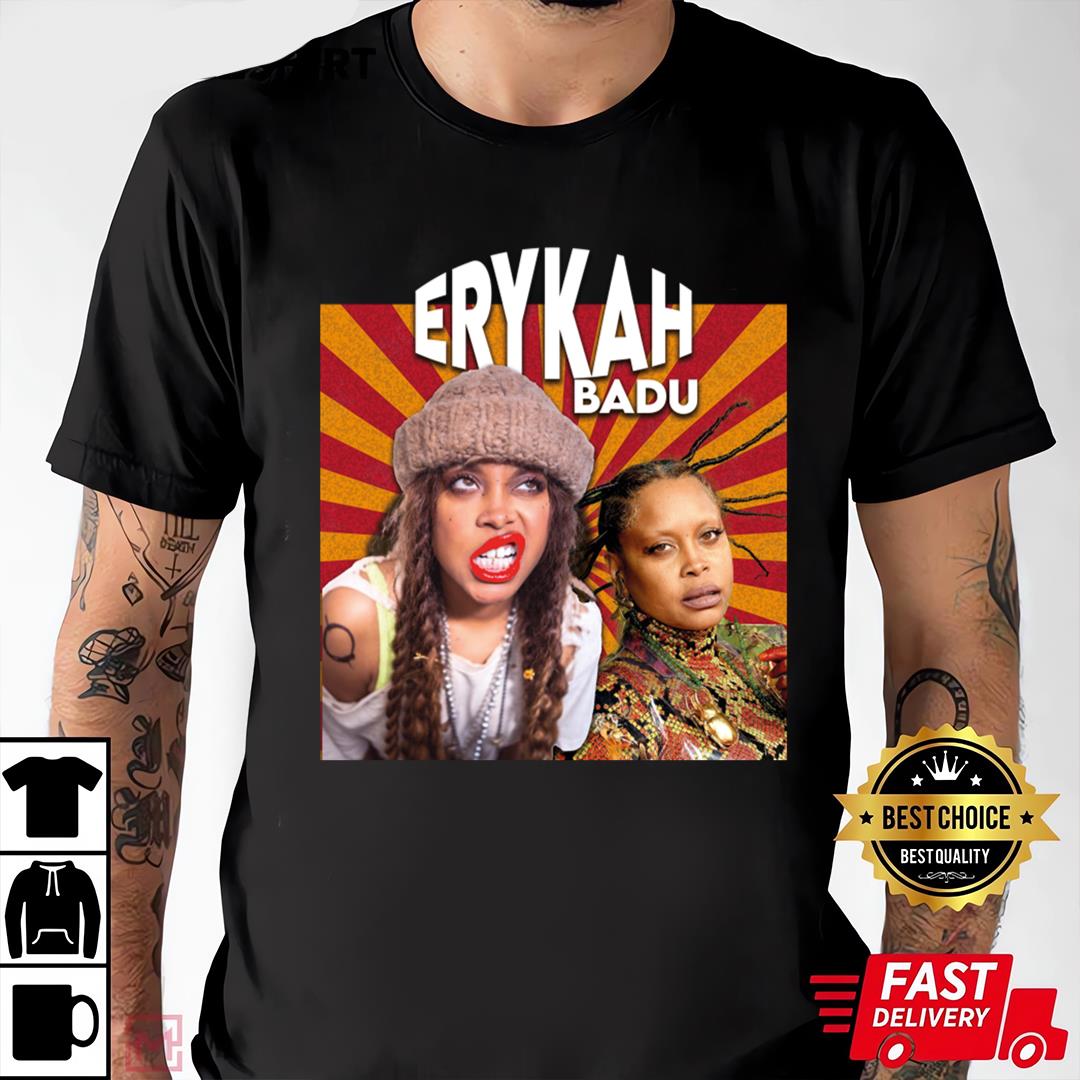 Erykah Badu Retro RNB T-Shirt