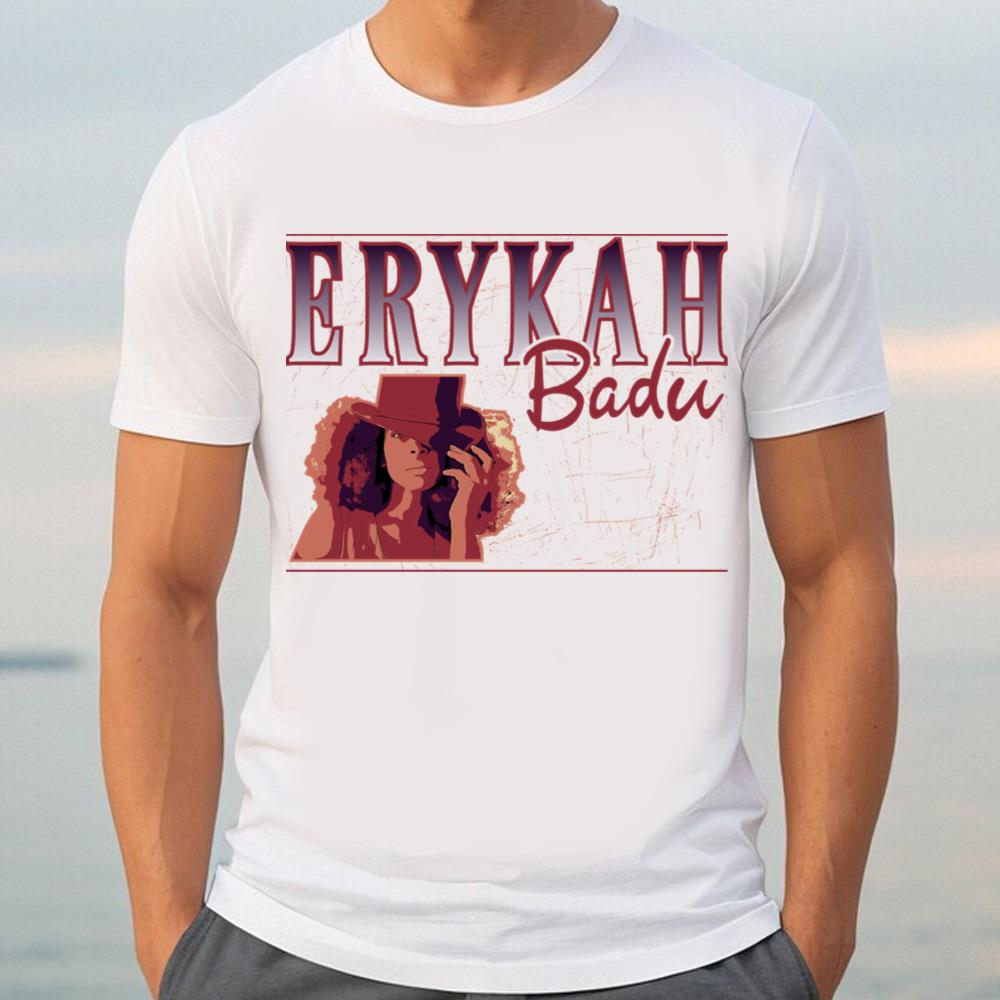 Erykah Badu Retro Style T-shirt