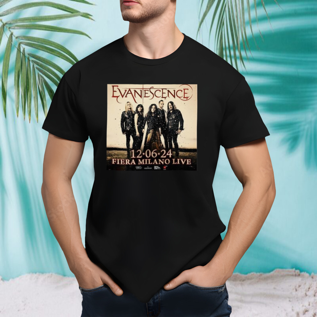 Evanescence Fiera Milano Live 2024 T-shirt