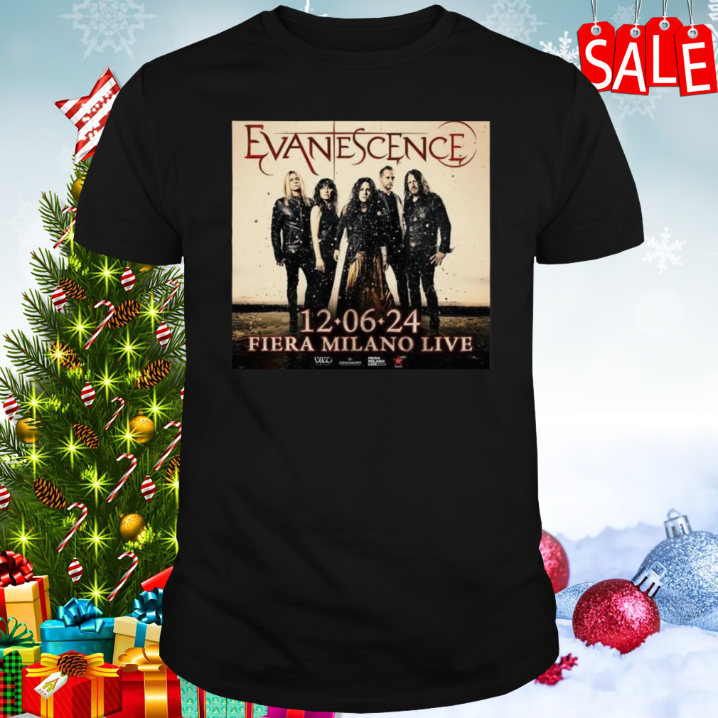 Evanescence Fiera Milano Live 2024 T-shirt