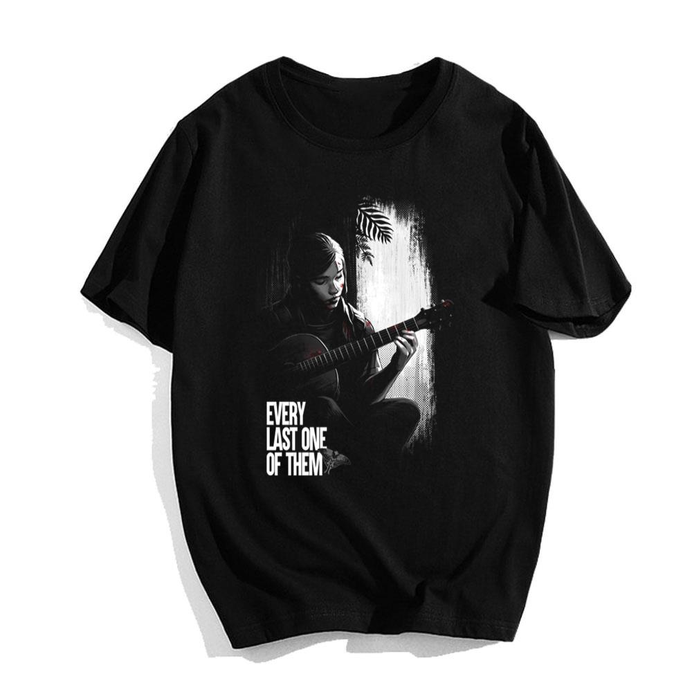 Every Last One Of Them Ellie With Guitar The Last Of Us T-shirt