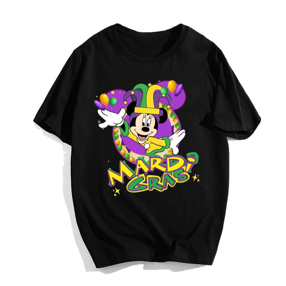 Fat Tuesday Mickey and Friends Mardi Gras Disney T-Shirts