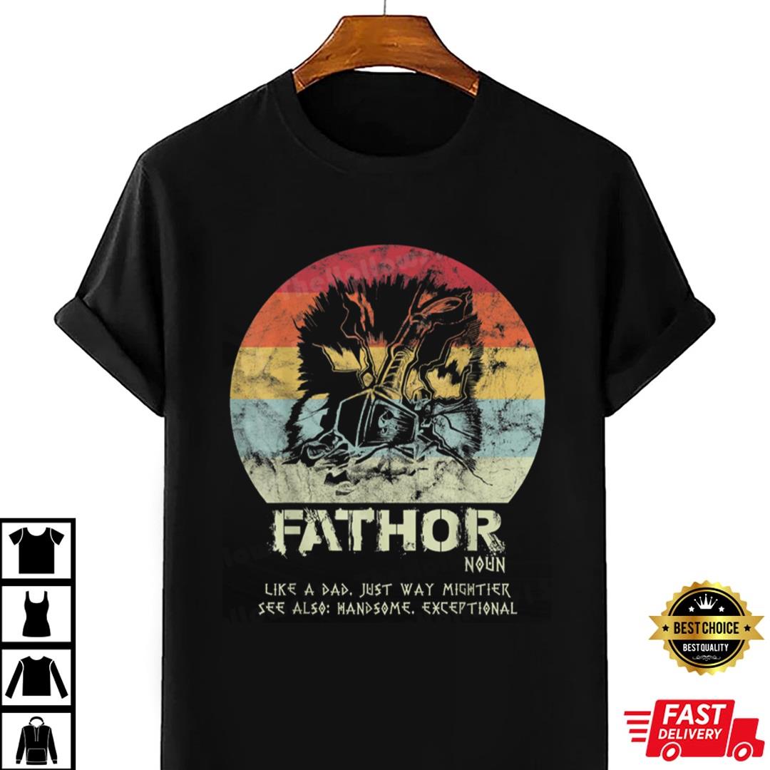 Fathor Shirt Design, Superhero Dad Shirt, Avengers Dad Shirt