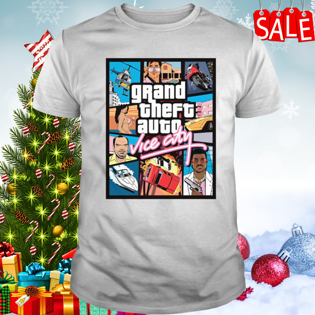 Grand Theft Auto Vice City Cover shirt