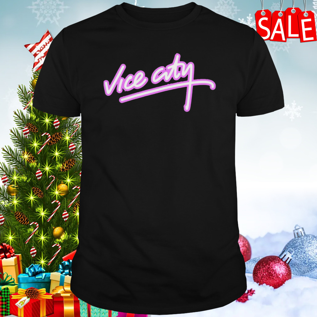 Grand Theft Auto Vice City Logo 2 shirt