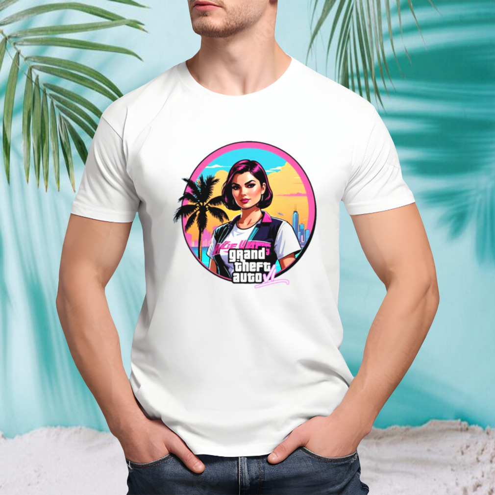 Gta 6 Vice City Fanart New Design Vice City New Logo shirt