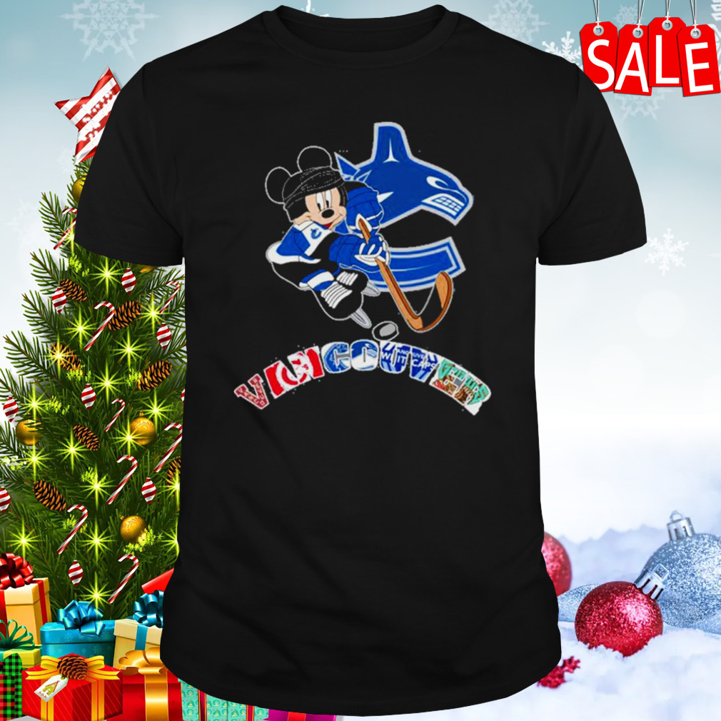 Mickey Mouse Player Vancouver Sports Shirt