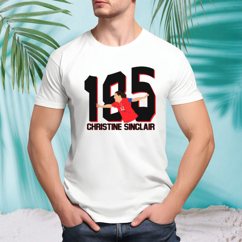Christine Sinclair 185 Goals shirt