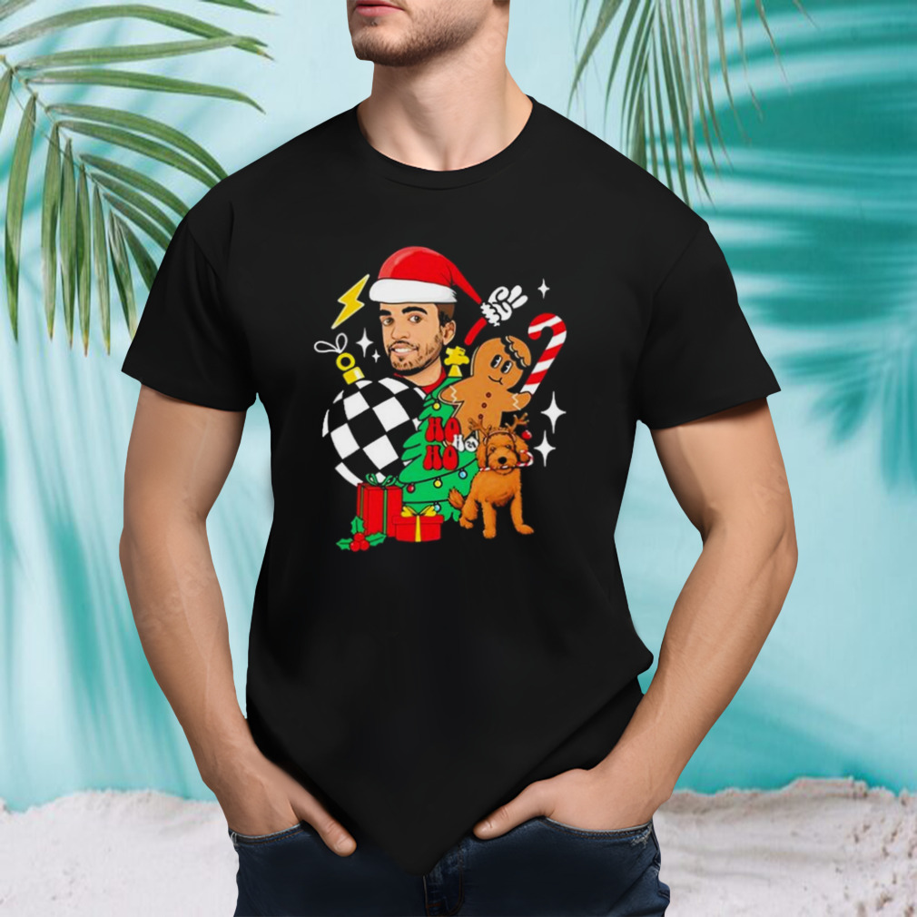 Christmas 2023 Rico Abreu Santa ho ho gingerbread shirt