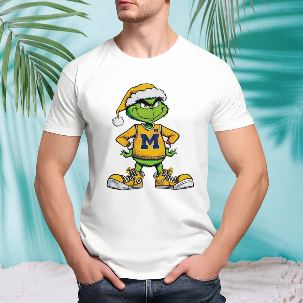 Funny Grinch Michigan Wolverines NCAA Shirt