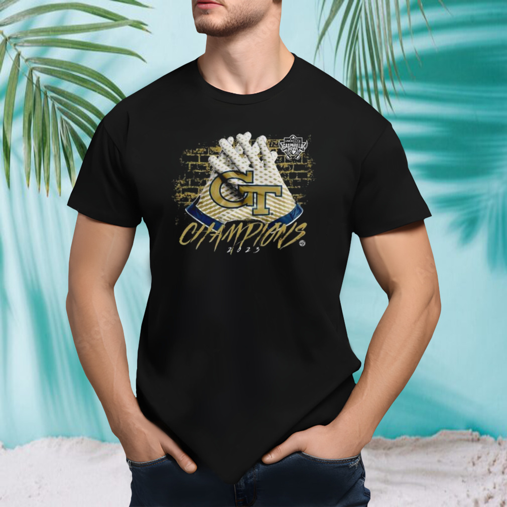 Georgia Tech Yellow Jackets 2023 Gasparilla Bowl Champions T-shirt