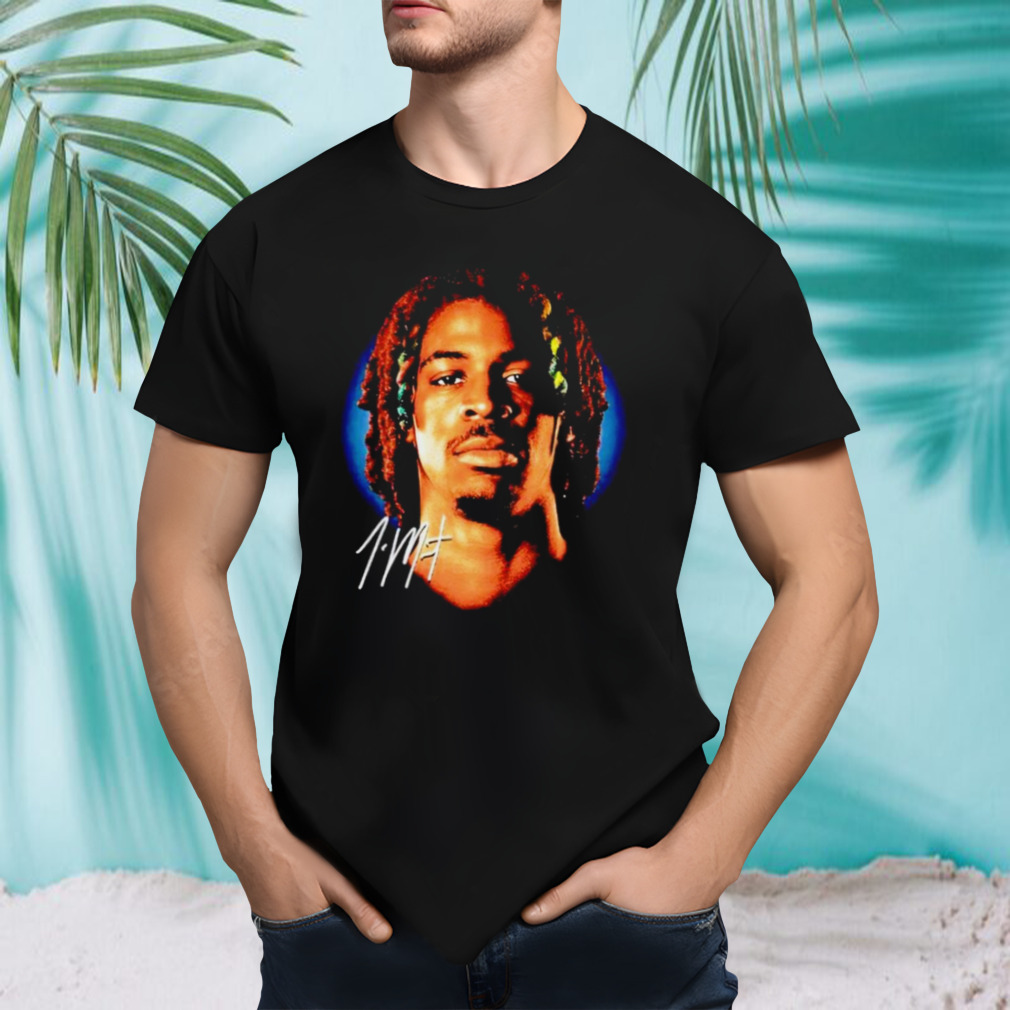 Ja Morant Memphis Grizzlies NBA basketball signature big face shirt