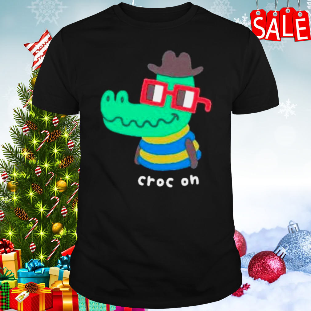 Nouns croc on regular shirt