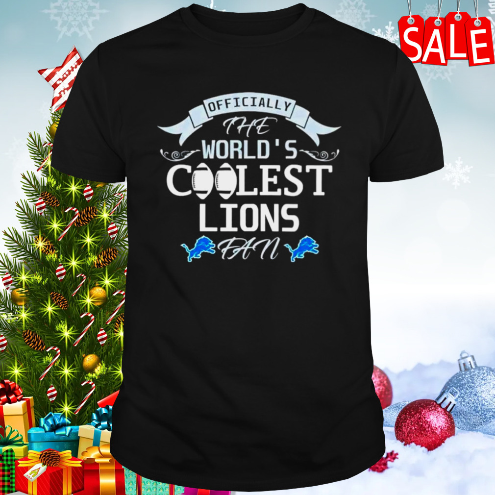 Officially the world’s coolest Detroit Lions fan shirt