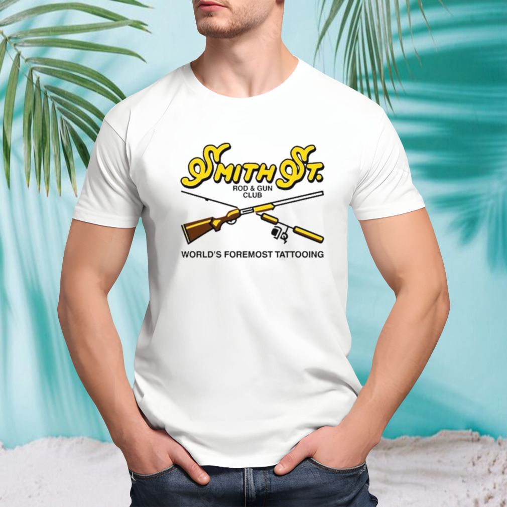Bert Krak Smith St Rod & Gun Club World’s Foremost Tattooing T-Shirt