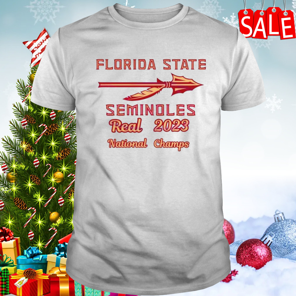 Florida State Seminole Real 2023 National Champs shirt