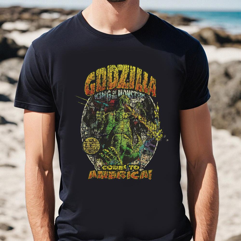 Godzilla Comes To America T-Shirt