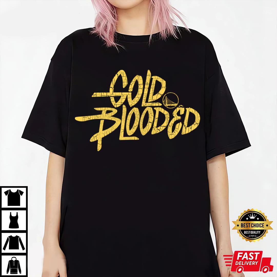 Gold Blooded Golden State Warriors T-shirt