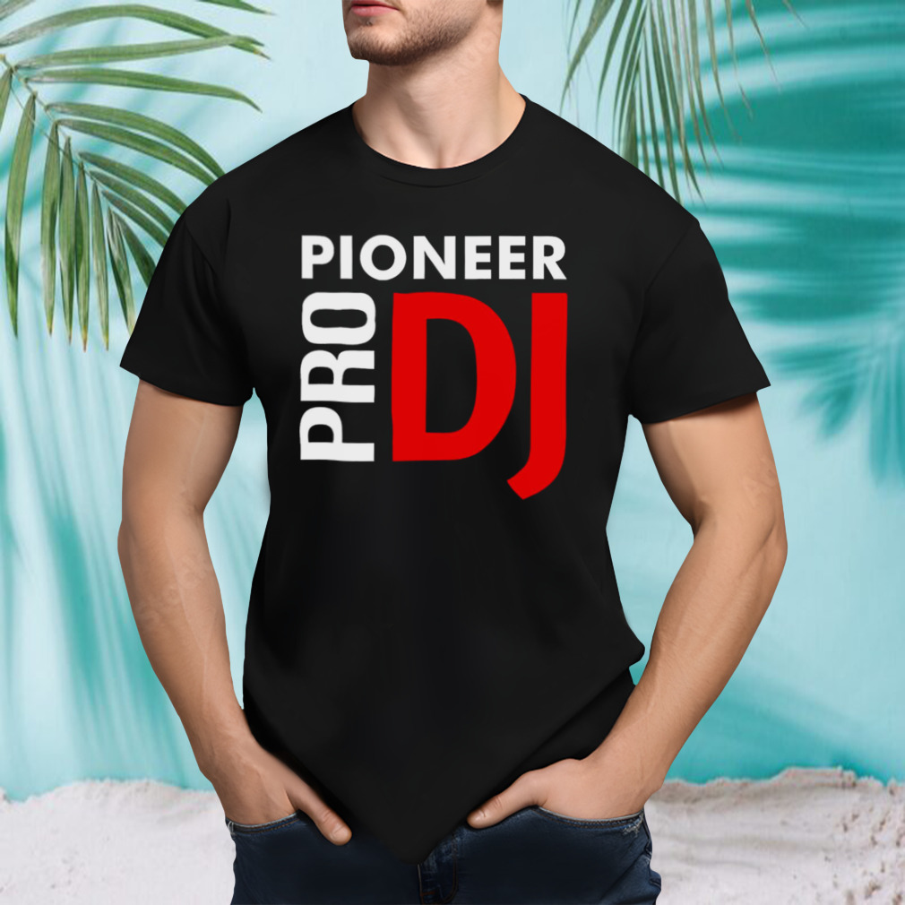 Pioneer Dj Pro Logo Red shirt