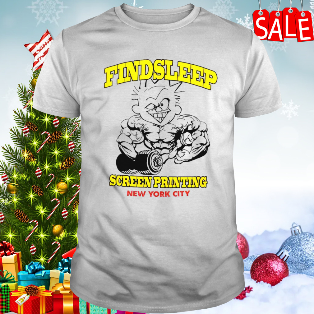 Findsleep Screen Printing New York City T-Shirt