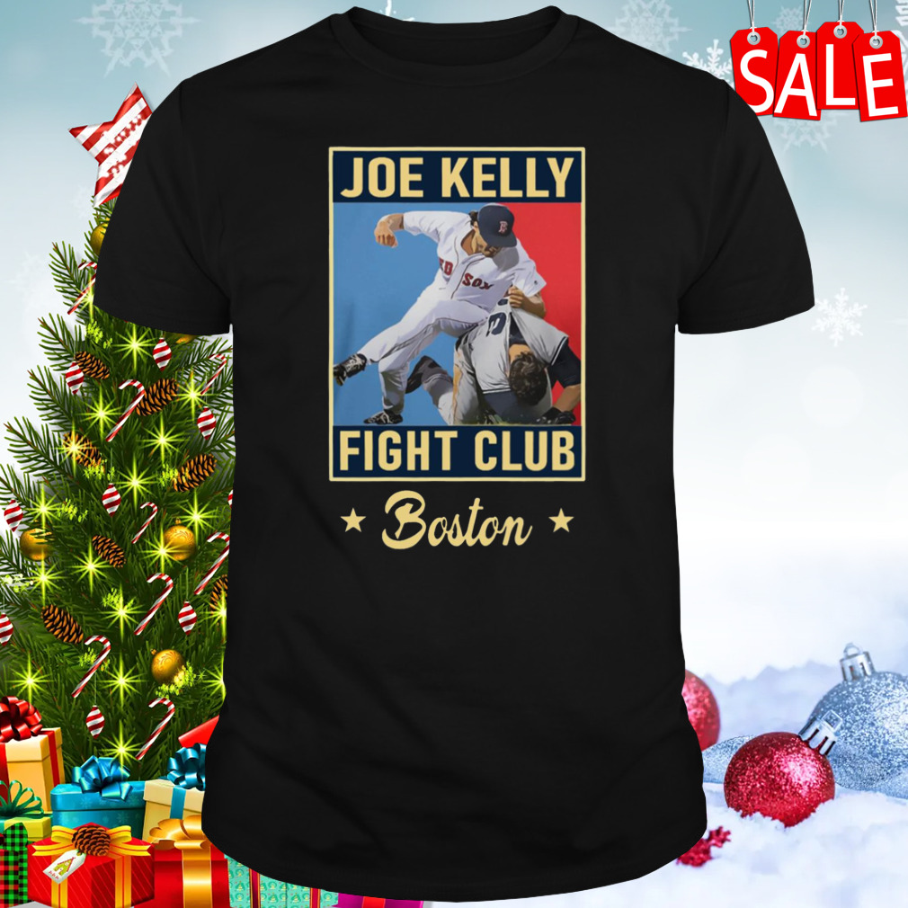 Joe Kelly Fight Club Meme On Field shirt