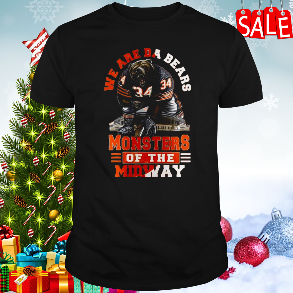 Personalized Chicago Bears We Are Bears Monsters Of The Midway T-shirt