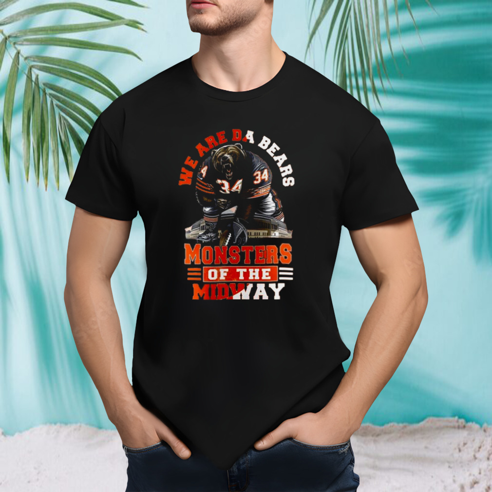 Personalized Chicago Bears We Are Bears Monsters Of The Midway T-shirt