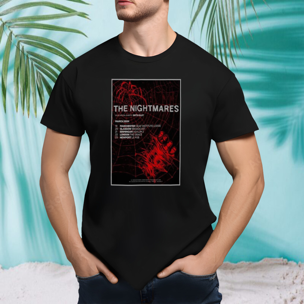 The Nightmares March Tour March 2024 T-shirt